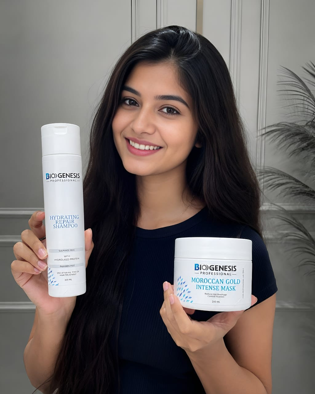 Biogenesis Professional Hydrating Repair & Moroccan Gold Nourishing Combo